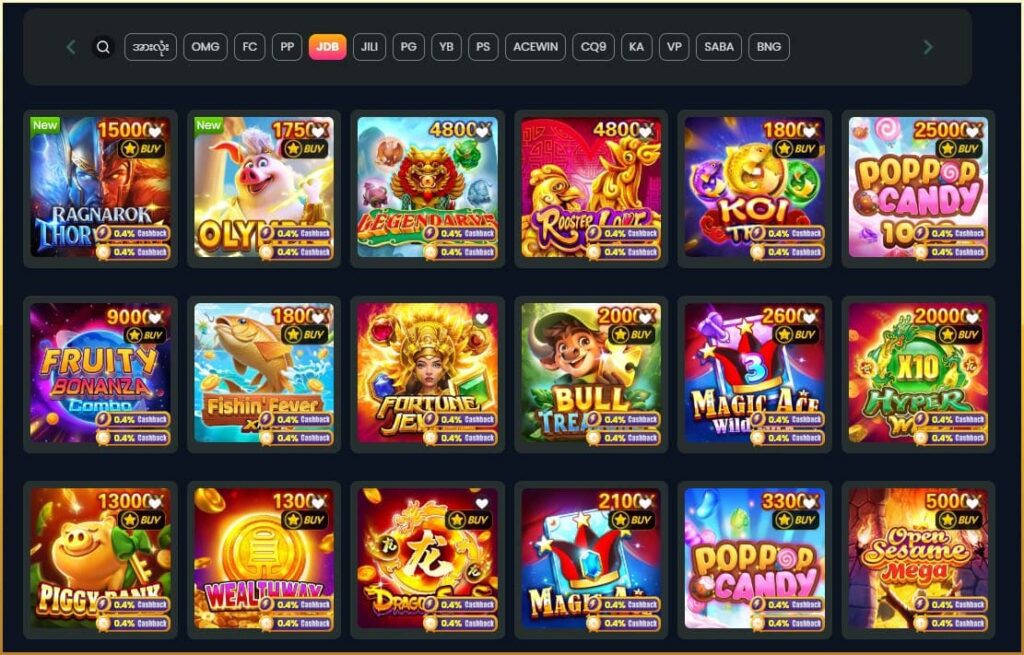 Slot Game Myanmar