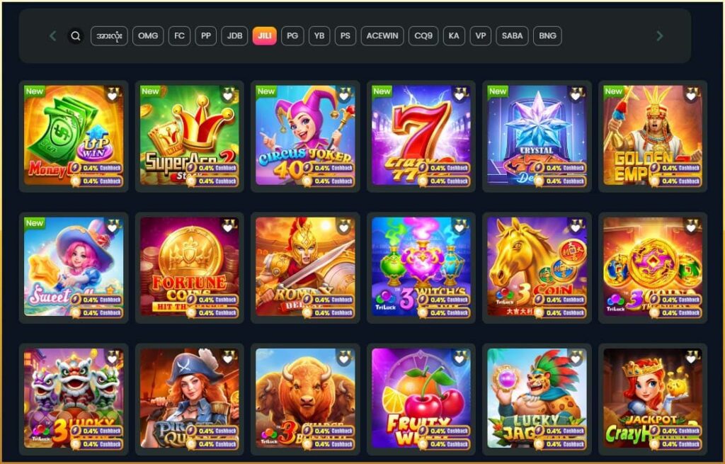 Slot Game Myanmar
